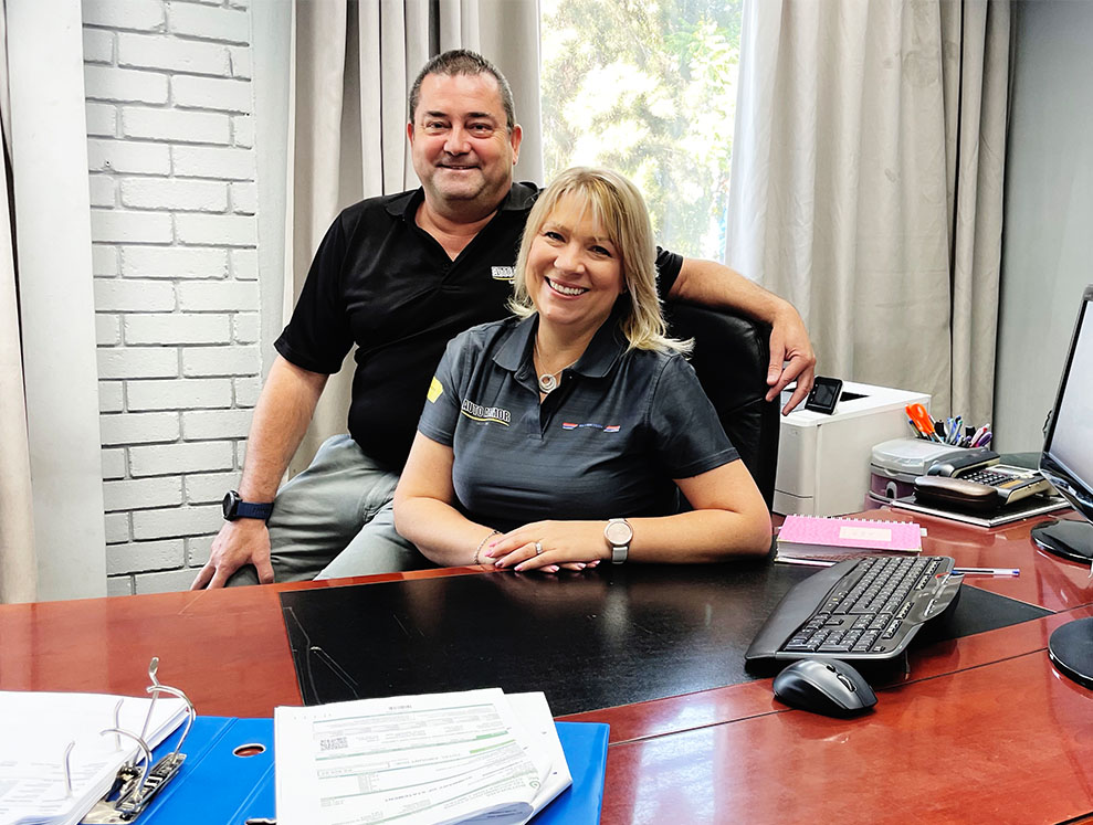 Craig & Suzie Marais - owners of Auto Armor Botswana